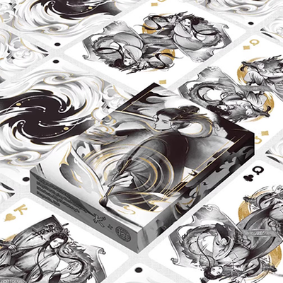 Martial Arts (Sky) Playing Cards | King Star