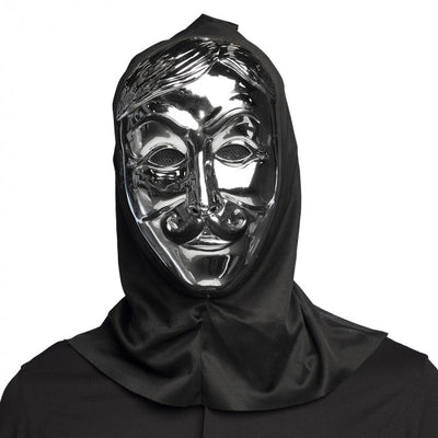 Anonymous Hooded Mask | silver orlob at Deinparadies.ch