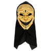 Mask Crazy Killer with Hood | gold Boland at Deinparadies.ch