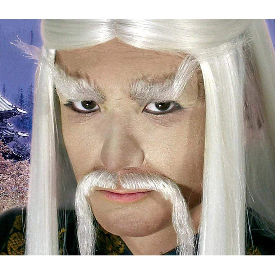 Master Lee bigote cabello humano Maskworld en Deinparadies.ch