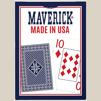 Maverick Made in the USA (Blue) Playing Cards-ClassicDecks.com-Deinparadies.ch