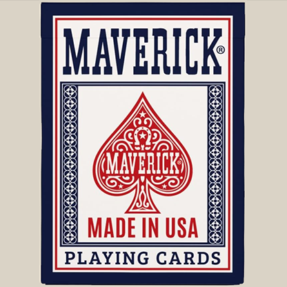 Maverick Made in the USA (Blue) Playing Cards-ClassicDecks.com-Deinparadies.ch