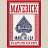 Maverick Made in the USA (Red) Playing Cards-ClassicDecks.com-Deinparadies.ch