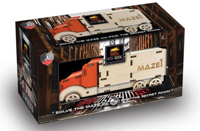 Maze1 Truck | Secret Escape Box