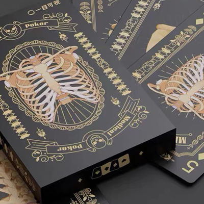 Medical Poker (Black) Playing Cards-David Jon-Deinparadies.ch