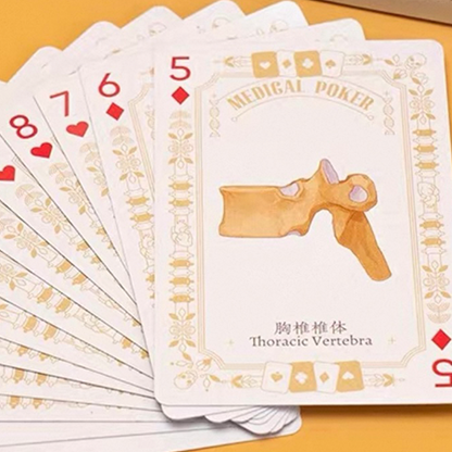 Medical Poker (White) Playing Cards-David Jon-Deinparadies.ch