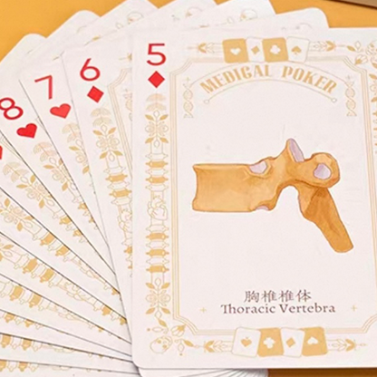 Medical Poker (White) Playing Cards-David Jon-Deinparadies.ch