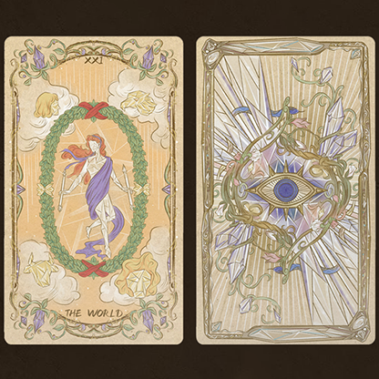 Medusa's Eye (Mini) Tarot Deck-TCC Presents-Deinparadies.ch