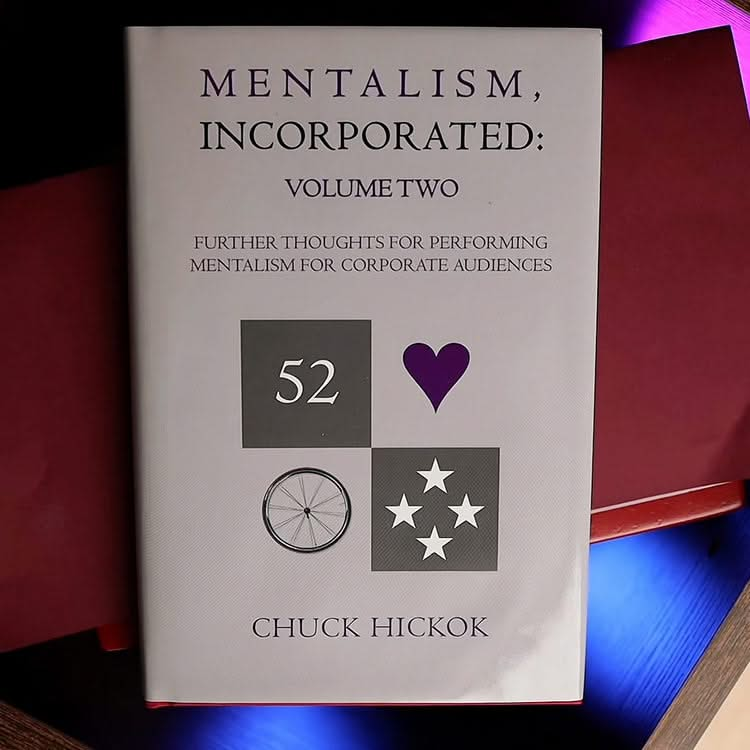 Mentalism Incorporated Vol. 2 | Chuck Hickok-Penguin Magic-Deinparadies.ch