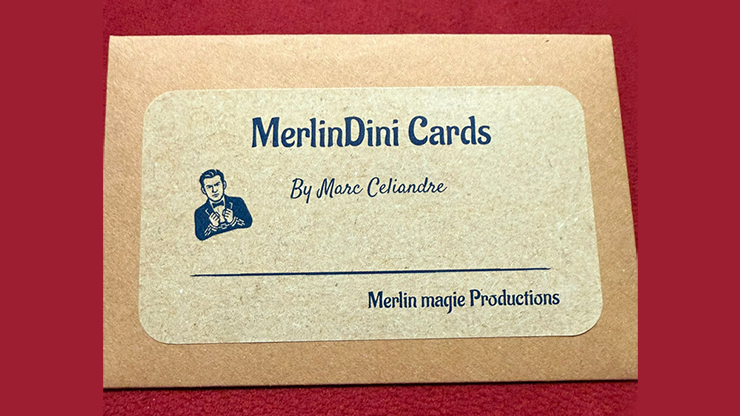 MerlinDini (Red) Cards | Marc Celiandre-Merlin Magie-Deinparadies.ch