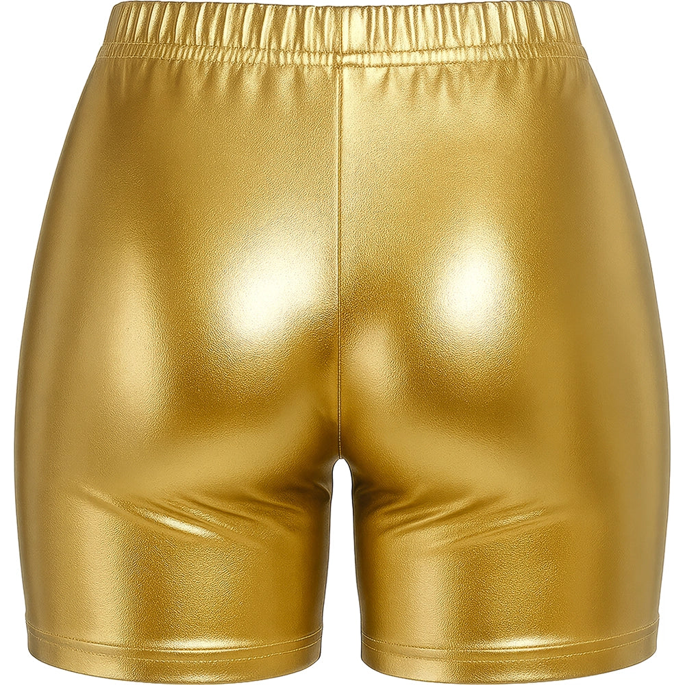 Metallische Shorts für Damen | Gold-Guirca-Deinparadies.ch