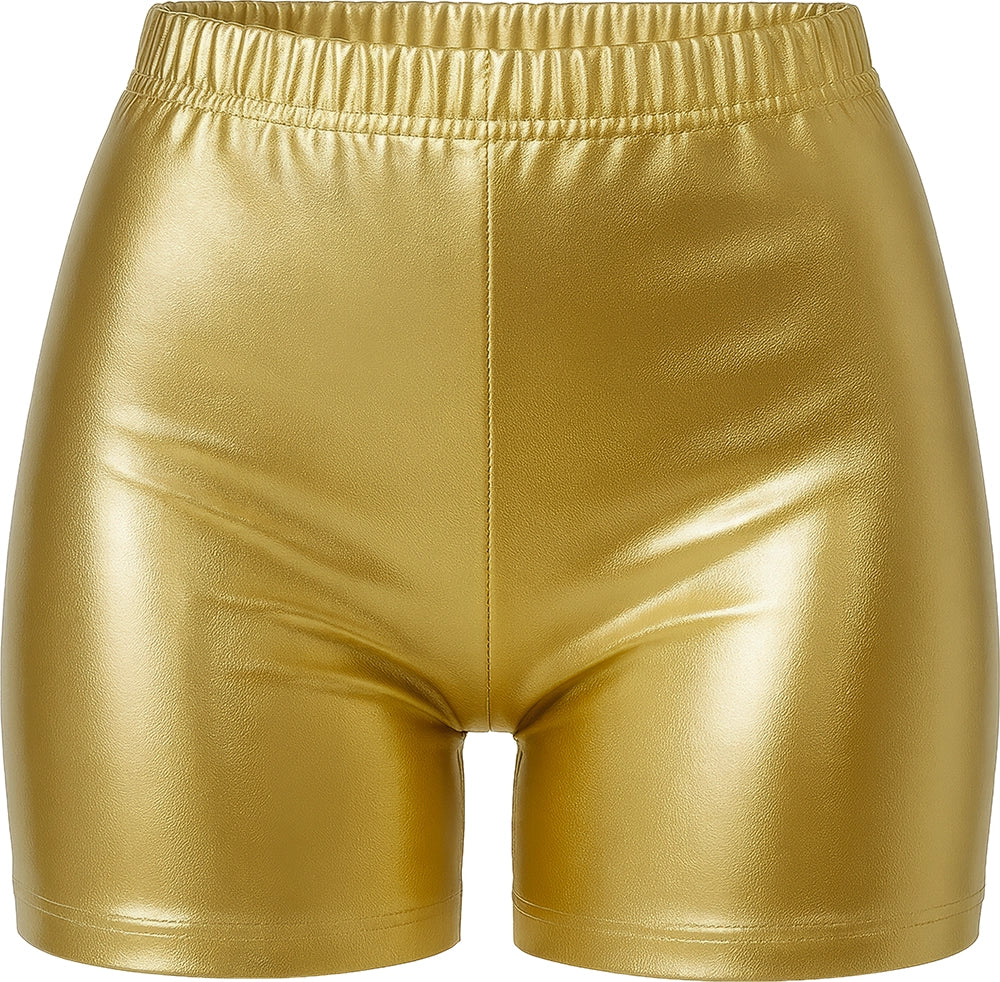 Metallische Shorts für Damen | Gold-Guirca-Deinparadies.ch