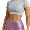 Metallische Shorts für Damen | Rosa-Guirca-Deinparadies.ch