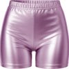 Metallische Shorts für Damen | Rosa-Guirca-Deinparadies.ch