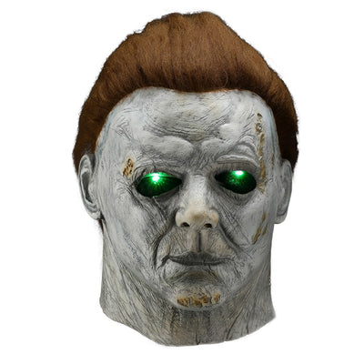 Masque d'horreur Michael avec yeux LED, fournitures de fête pour hibou Deinparadies.ch