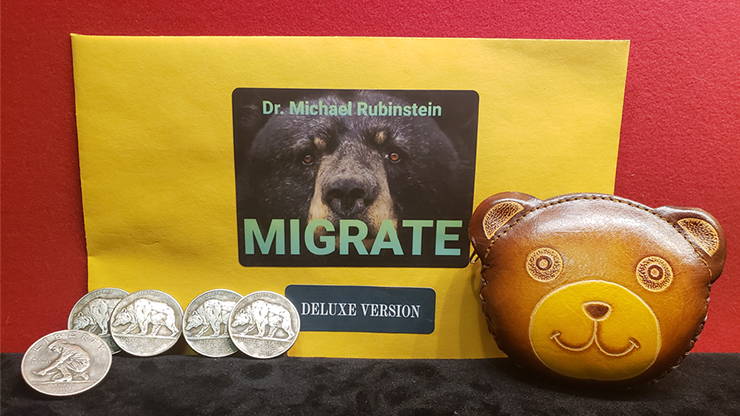 Migrate DLX Coin or Poker Chip | Michael Rubinstein with coins Murphy's Magic Deinparadies.ch