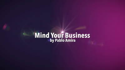 Mind Your Business Project by Pablo Amira - Video Download Murphy's Magic Deinparadies.ch