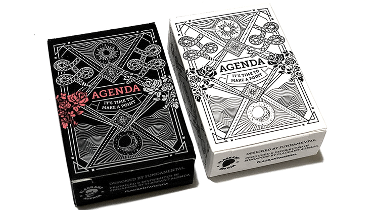 Mini Agenda Playing Cards (Black) Deinparadies.ch bei Deinparadies.ch