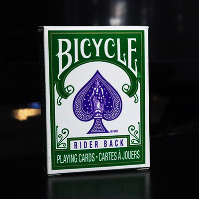 Mini Bicycle Cards (Green)-US Playing Card Co.-Deinparadies.ch