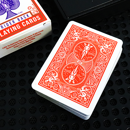 Mini Bicycle Cards (Orange)-US Playing Card Co.-Deinparadies.ch