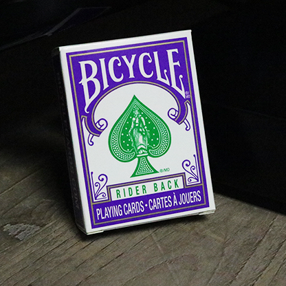 Mini Bicycle Cards (Purple)-US Playing Card Co.-Deinparadies.ch