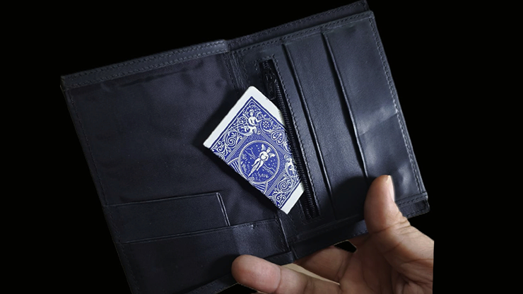 Mini Bombshell Wallet (Black Smooth) | CAHYO-BALI MAGIC WOODWORKING-Deinparadies.ch