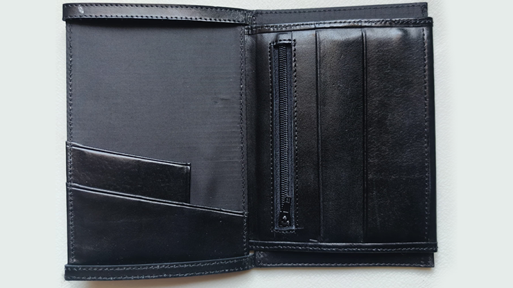 Mini Bombshell Wallet (Black Smooth) | CAHYO-BALI MAGIC WOODWORKING-Deinparadies.ch