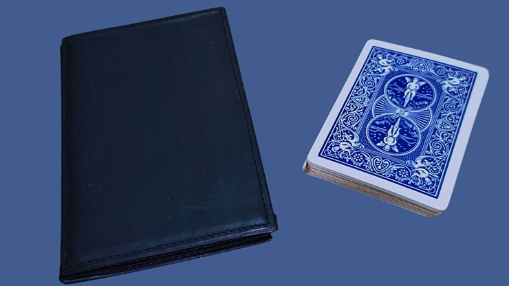 Mini Bombshell Wallet (Black Smooth) | CAHYO-BALI MAGIC WOODWORKING-Deinparadies.ch