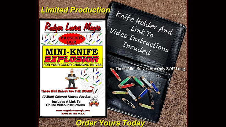 Mini- Knife Explosion | Rodger Lovins-Rodger Lovins-Deinparadies.ch