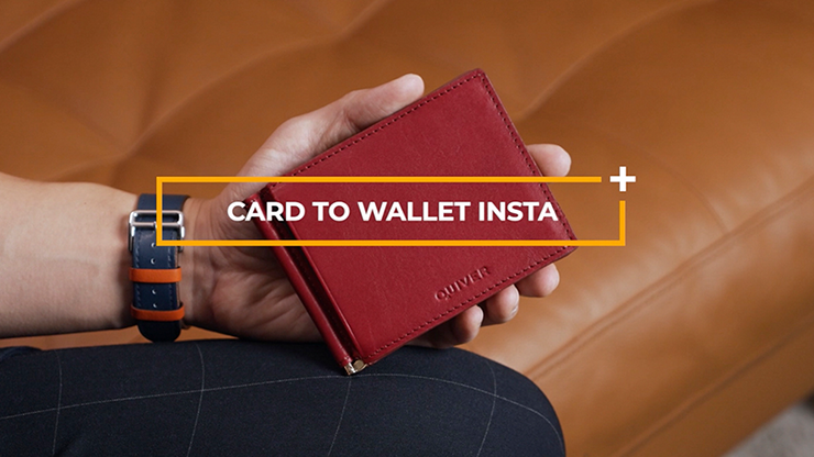 Modern Card to Wallet Insta (Red) | Quiver-Patrick Kunvatanagarn-Deinparadies.ch