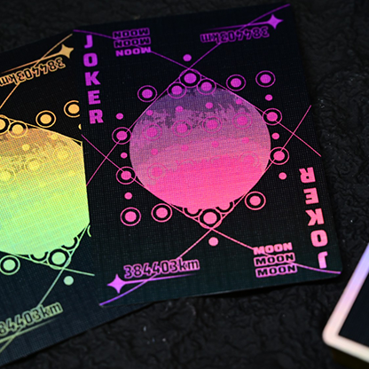Moon (Black Holo) Playing Cards-Secret Factory-Deinparadies.ch