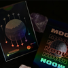 Moon (Black Holo) Playing Cards-Secret Factory-Deinparadies.ch