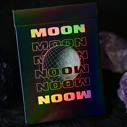 Moon (Black Holo) Playing Cards-Secret Factory-Deinparadies.ch