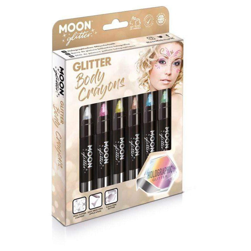 Moon Glitter Crayon Set Holographic Moon Creations bei Deinparadies.ch