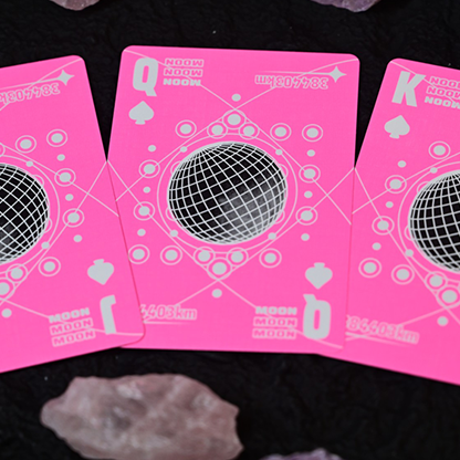 Moon (Pink) Playing Cards-Secret Factory-Deinparadies.ch