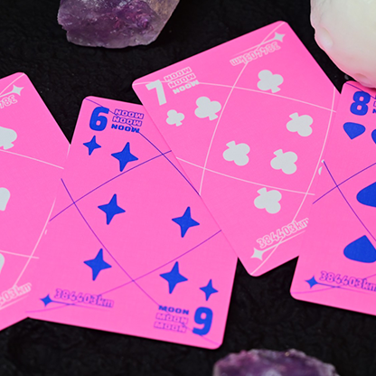 Moon (Pink) Playing Cards-Secret Factory-Deinparadies.ch