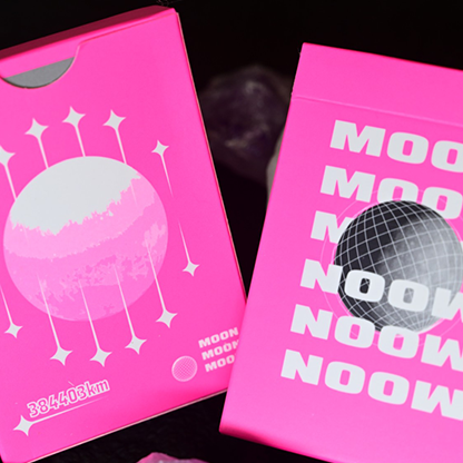 Moon (Pink) Playing Cards-Secret Factory-Deinparadies.ch