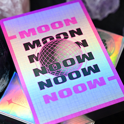 Moon (White Holo) Playing Cards-Secret Factory-Deinparadies.ch