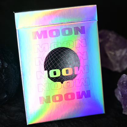 Moon (White Holo) Playing Cards-Secret Factory-Deinparadies.ch