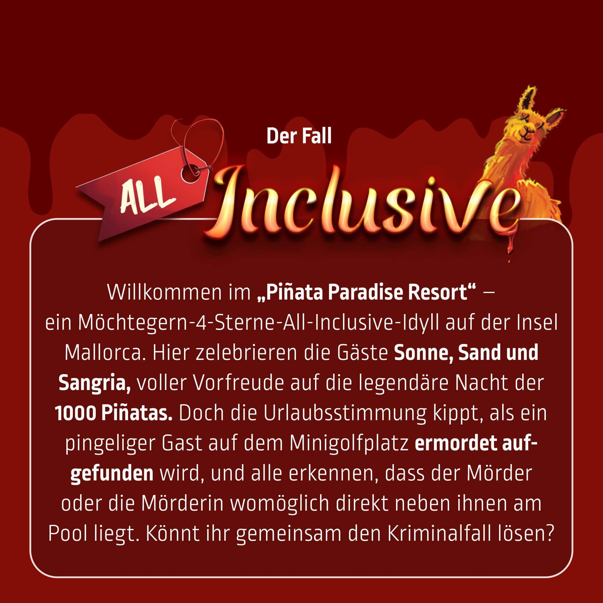 Mord bei Tisch: Krimidinner | All-Inclusive-Mord bei Tisch-Deinparadies.ch