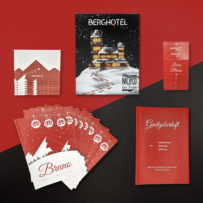 Mord bei Tisch: Krimidinner | Berghotel-Mord bei Tisch-Deinparadies.ch