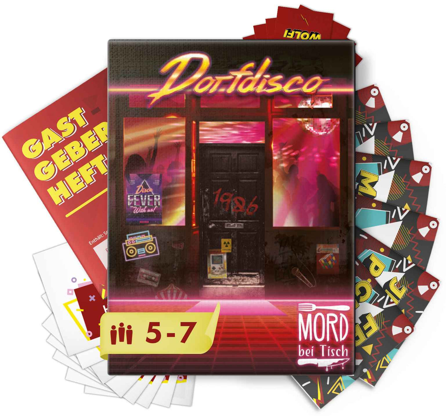 Mord bei Tisch: Krimidinner | Dorfdisco-Mord bei Tisch-Deinparadies.ch