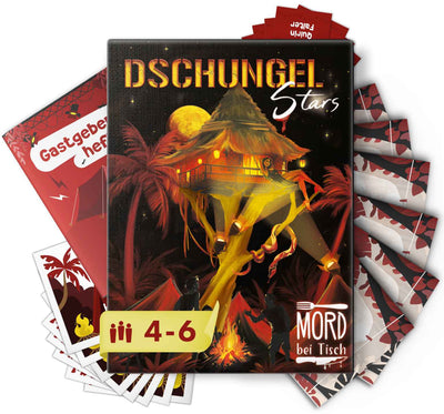 Mord bei Tisch: Krimidinner | Dschungelstars-Mord bei Tisch-Deinparadies.ch