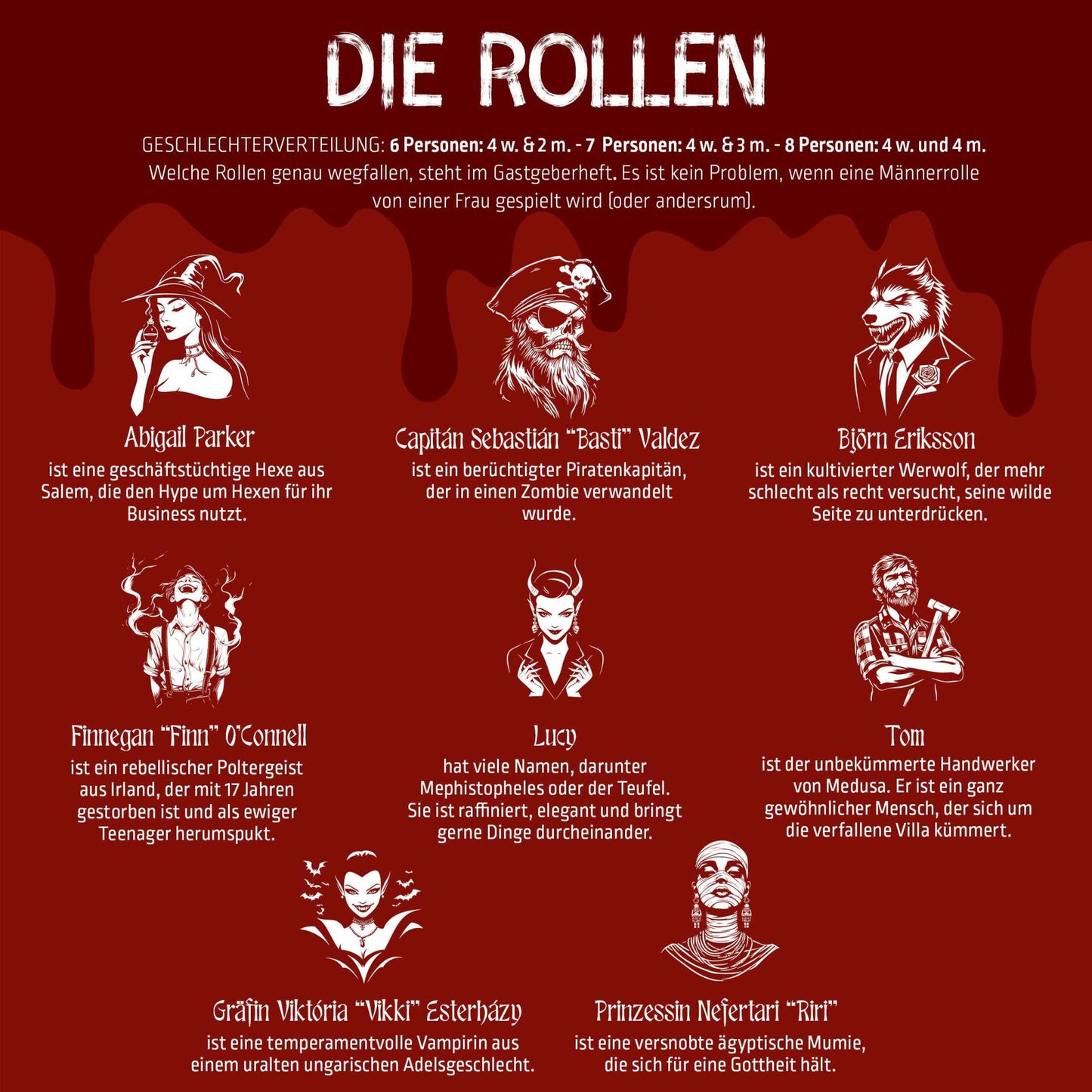 Mord bei Tisch: Krimidinner | Geistervilla-Mord bei Tisch-Deinparadies.ch