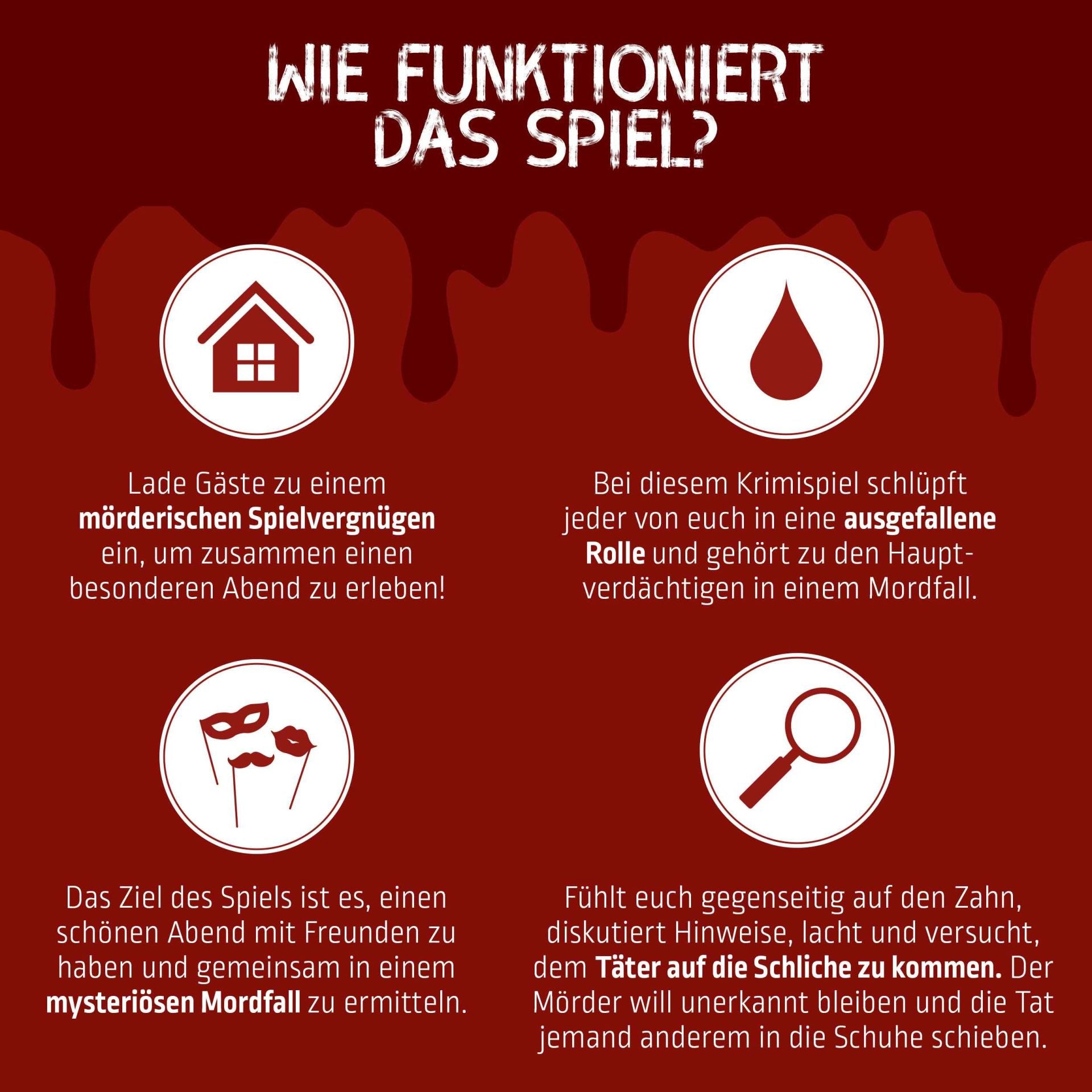 Mord bei Tisch: Krimidinner | Geistervilla-Mord bei Tisch-Deinparadies.ch