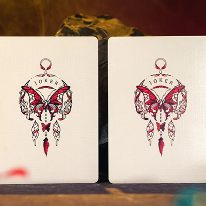 Morpho V2 (Carmine) Playing Cards | TCC Fashion-TCC PLAYING CARDS CO. LIMITED-Deinparadies.ch