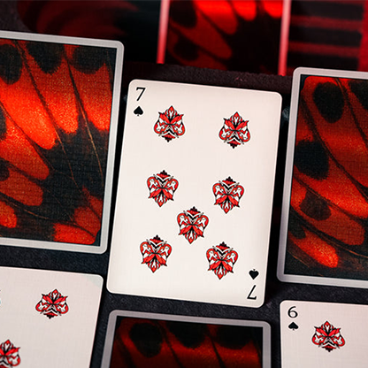 Morpho V2 (Carmine) Playing Cards | TCC Fashion-TCC PLAYING CARDS CO. LIMITED-Deinparadies.ch