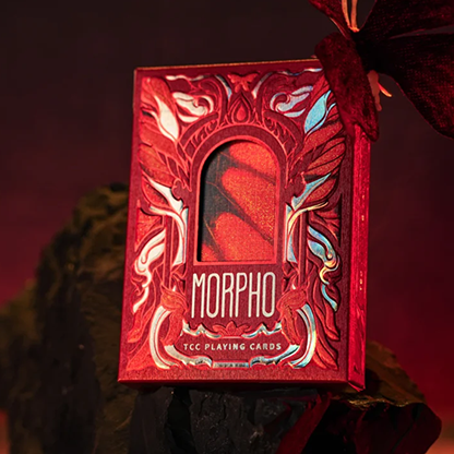 Morpho V2 (Carmine) Playing Cards | TCC Fashion-TCC PLAYING CARDS CO. LIMITED-Deinparadies.ch
