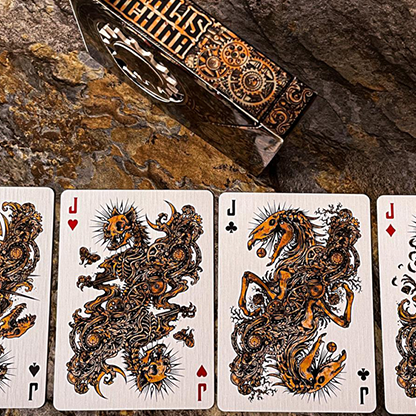 Mortalis Machina Iron Edition Playing Cards-The Paper Gear Company-Deinparadies.ch