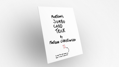 Mortenn's Jumbo Card Trick | Mortenn Christiansen-Vanishing Inc.-Deinparadies.ch